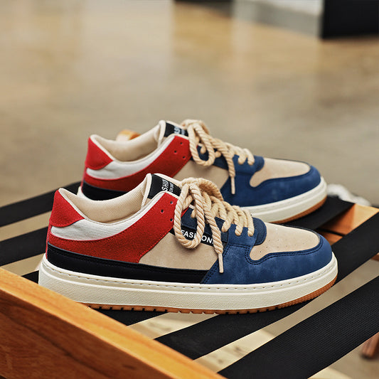 Autumn New Sports Casual Simple Fashion Lace-up Men's Shoes